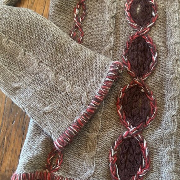 Vintage Free People Anthropologie Cardigan Sweater - Picture 10 of 12